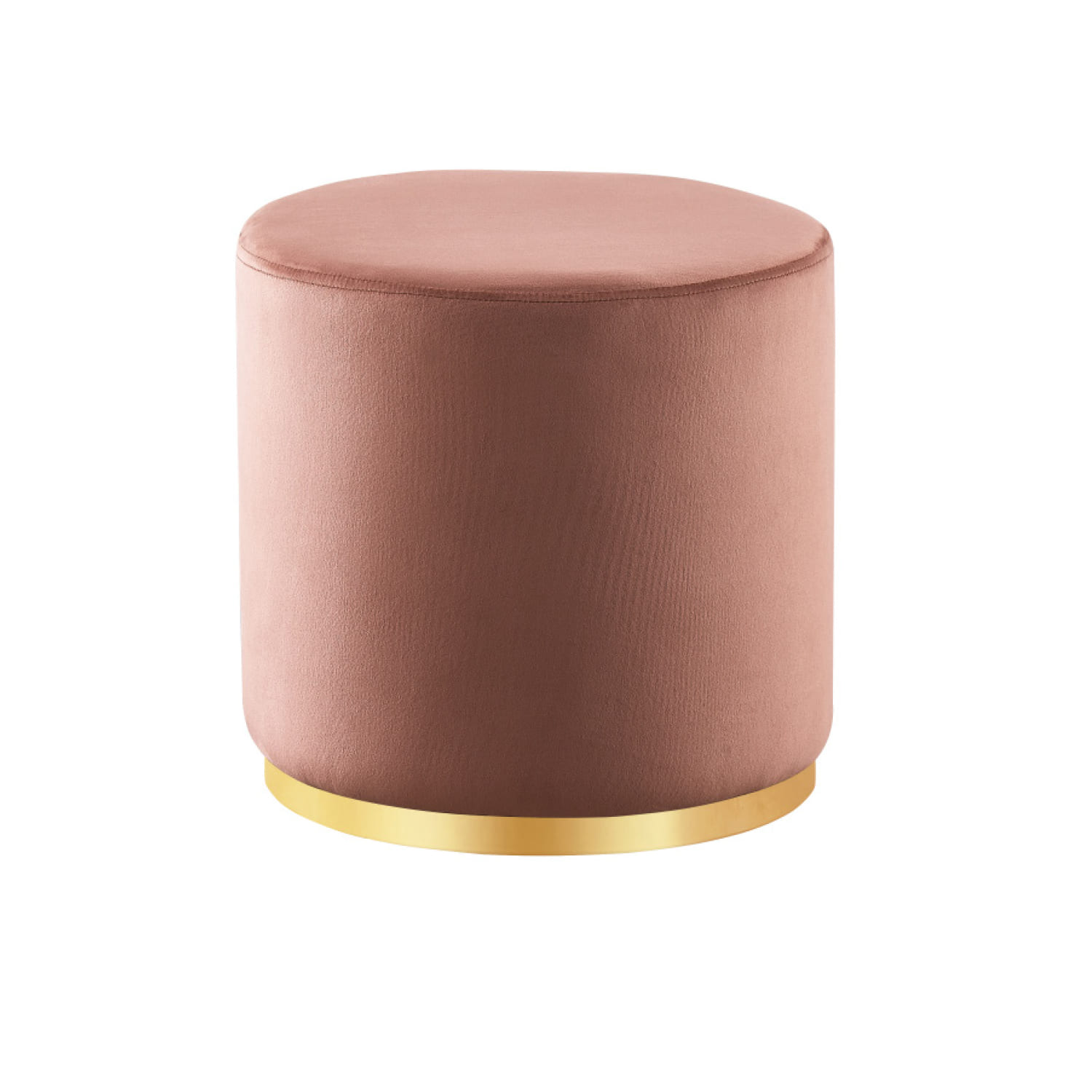 PINK VELVET SERENA STOOL – Piccola